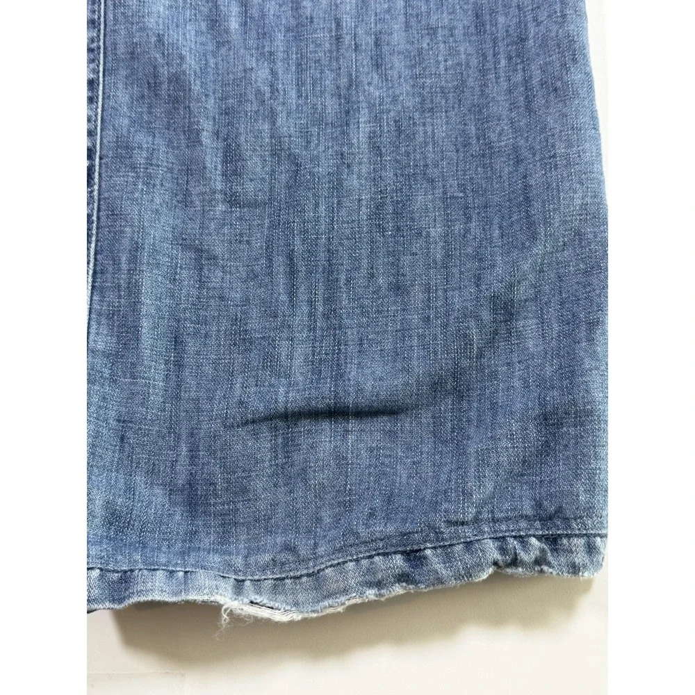 Zegna Sport Jeans Mens  Blue Straight 5 Pocket Denim Project 307 Size 42in